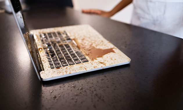 Physical Damage When Accidents Happen To Your Laptop Keyboard